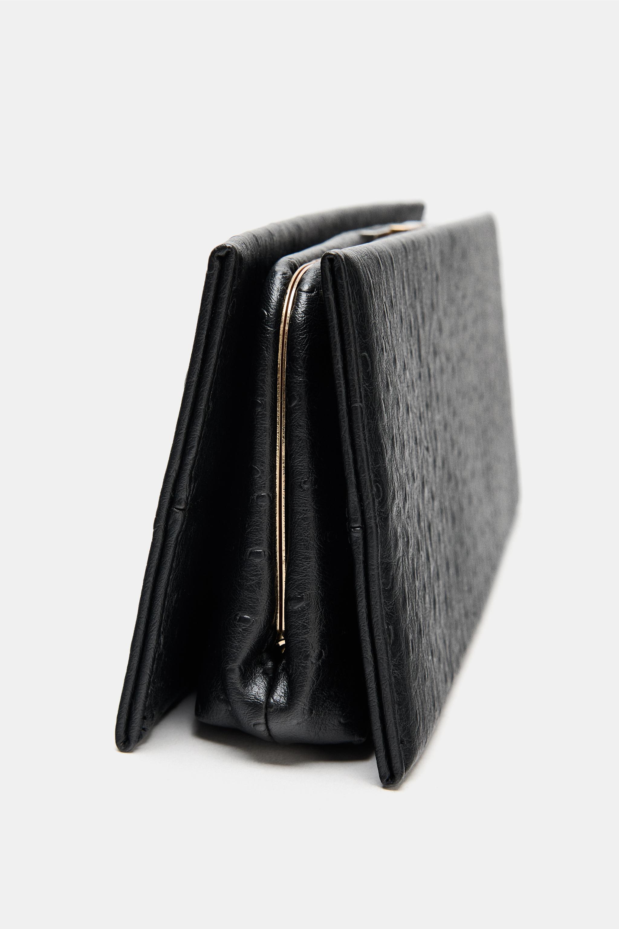 EMBOSSED LONG CLUTCH